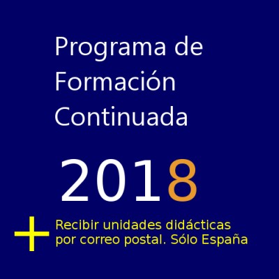 Programa de Formación Continuada de AEFA 2018 + Recibir unidades temáticas por correo ordinario en España