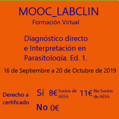 MOOC_LABCLIN_#08. Ed 1. Diagnóstico directo e interpretacion en Parasitologia