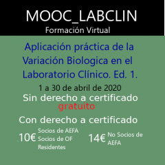 MOOC-LABCLIN-10-Ed-1-APLICACIÓN PRÁCTICA DE LA VARIACIÓN BIOLÓGICA (VB) EN EL LABORATORIO CLÍNICO.