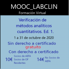MOOC-LABCLIN-12-Ed-1- VERIFICACIÓN DE MÉTODOS ANALÍTICOS CUANTITATIVOS.