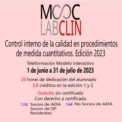 MOOC_LABCLIN_#05. Ed 2023. Control interno de la calidad en procedimiento de medida cuantitativo